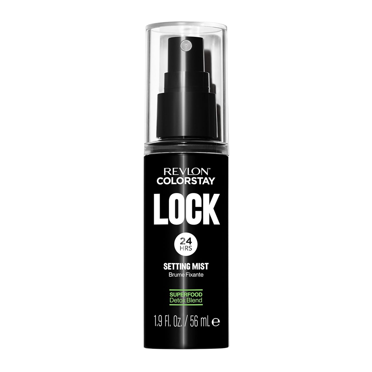 Revlon Colorstay 24 Hr Lock Setting Mist, Keeps Face Makeup from Melting & Fading, Mattifying, Blurring & Oil Absorbing Spray, Transfer-Proof & Mask Friendly, 56 ml