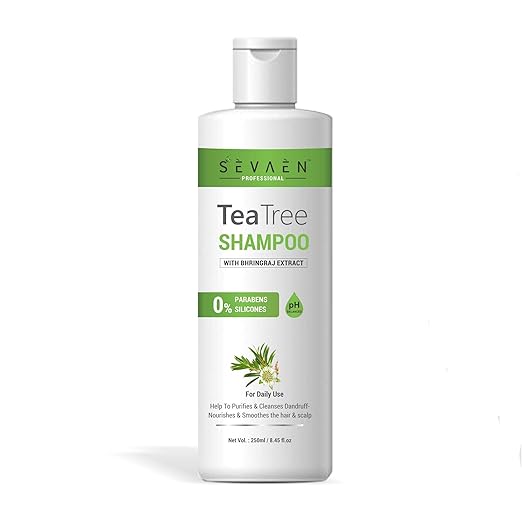 Sevaen Tea Tree Shampoo Anti Dandruff No parabens - 250 ml
