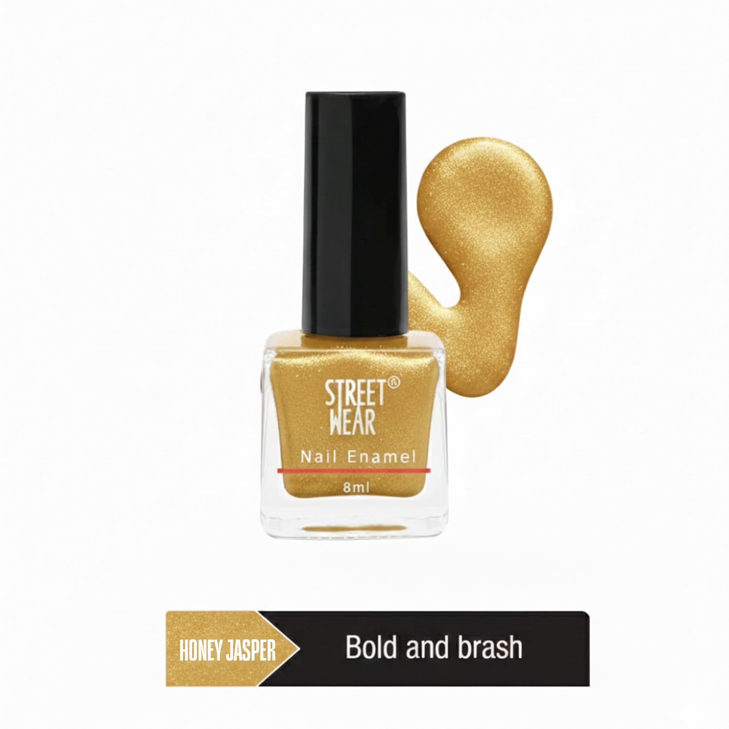 Street Wear Nail Enamel - Honey Jasper 8ml