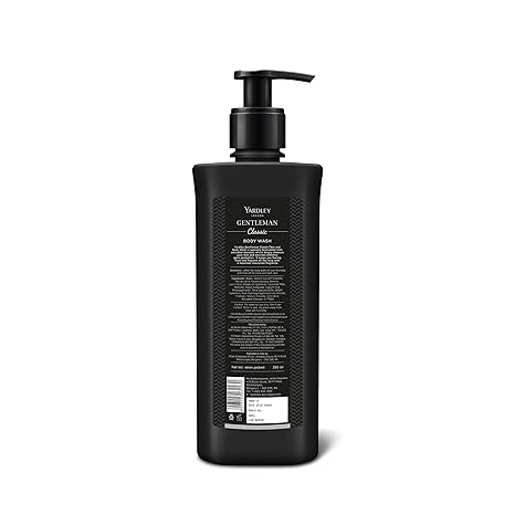 Yardley London Gentleman Activated Charcoal Face and Body Wash - 250 ml