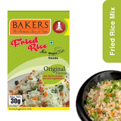 BAKERS Fried Rice Mix ,Butter Chicken Masala ,Chilli Chicken Masala Mix ,Chicken Lollypop