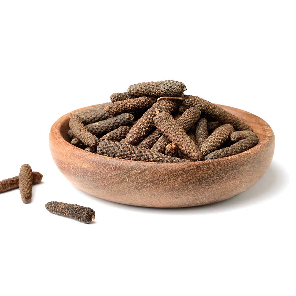 Namo Organics - 75g - Organic Whole Long Pepper - Pipli | Pipal | Pippali - Jumbo Size Harvest