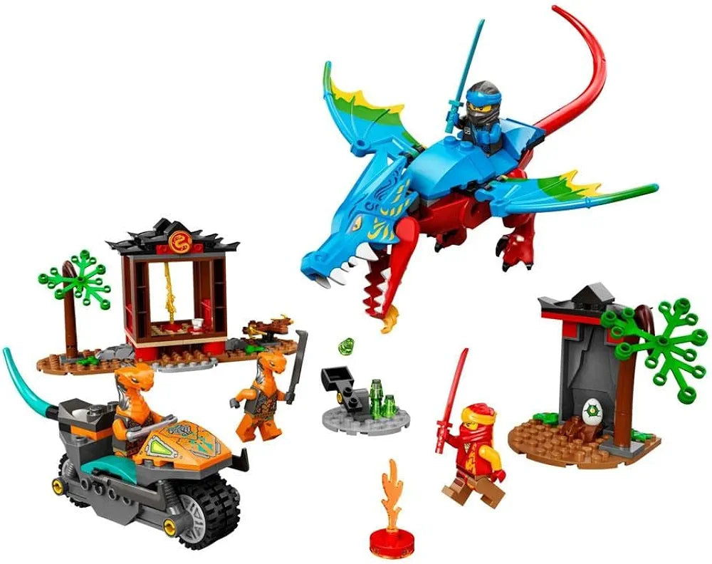 Lego Ninjago Ninja Dragon Temple 71759 Building Kit , Multi Color
