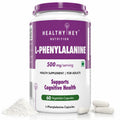 HealthyHey Nutrition L-Phenylalanine 60 Vegetarian Capsules - Gluten Free - Non GMO