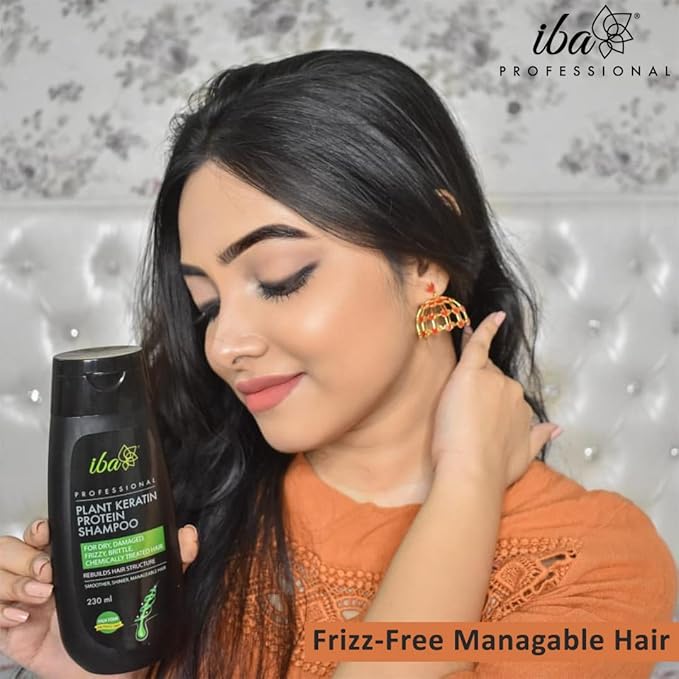 Iba Professional Plant Keratin Protein Shampoo - 230 Ml