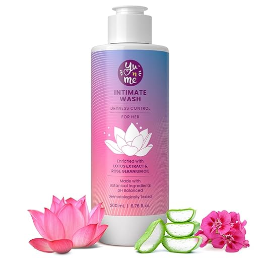 Yu n Me Dryness Control Intimate Wash for Women - 200 ml