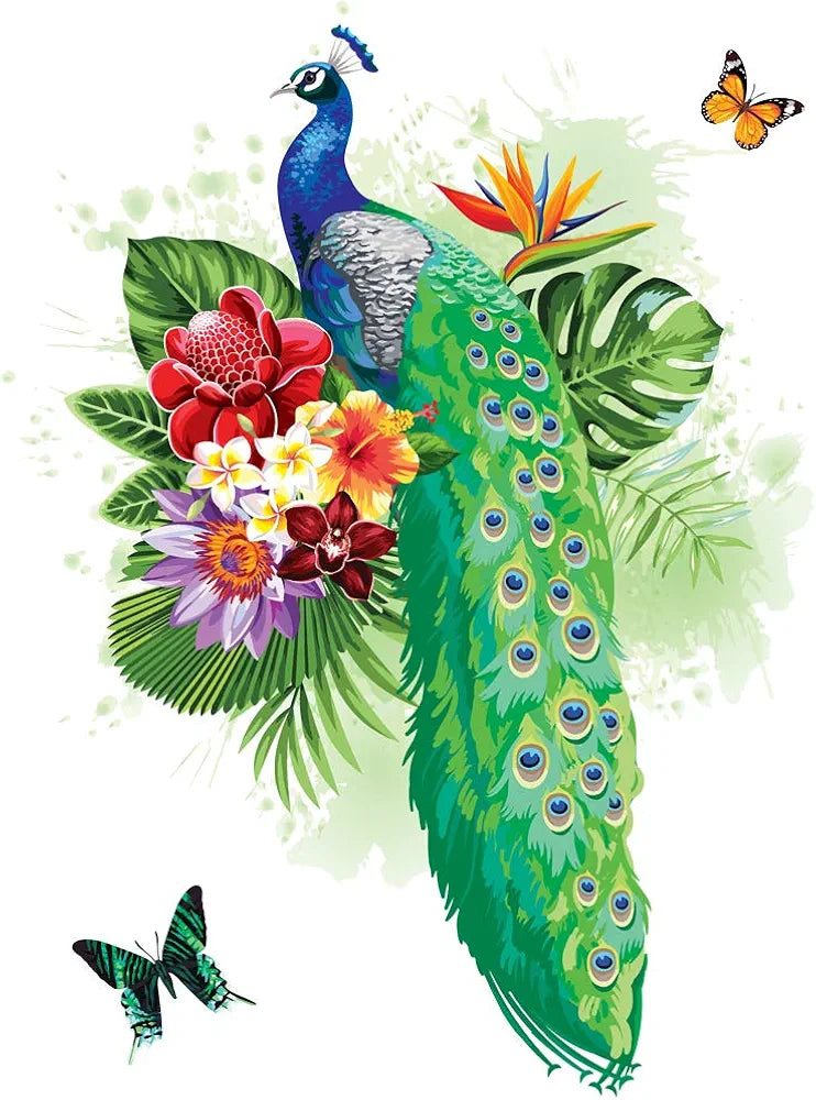 Rangoli Vinyl Wall Sticker Self-Adhesive Wall Decor Design-14