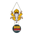 Artvibes Baba Knows Printed Wooden Wall Hanger With Quotes for Home Decor | Artworks Hangings