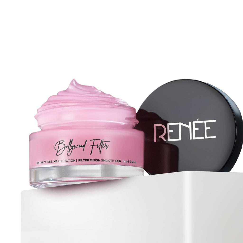 RENEE Bollywood Filter Face Primer 15gm| for a Flawless & Smooth Skin| Blurs Fine Lines, Wrinkles & Pores Instantly| Hydrating, Lightweight & Non-sticky| Cruelty-free