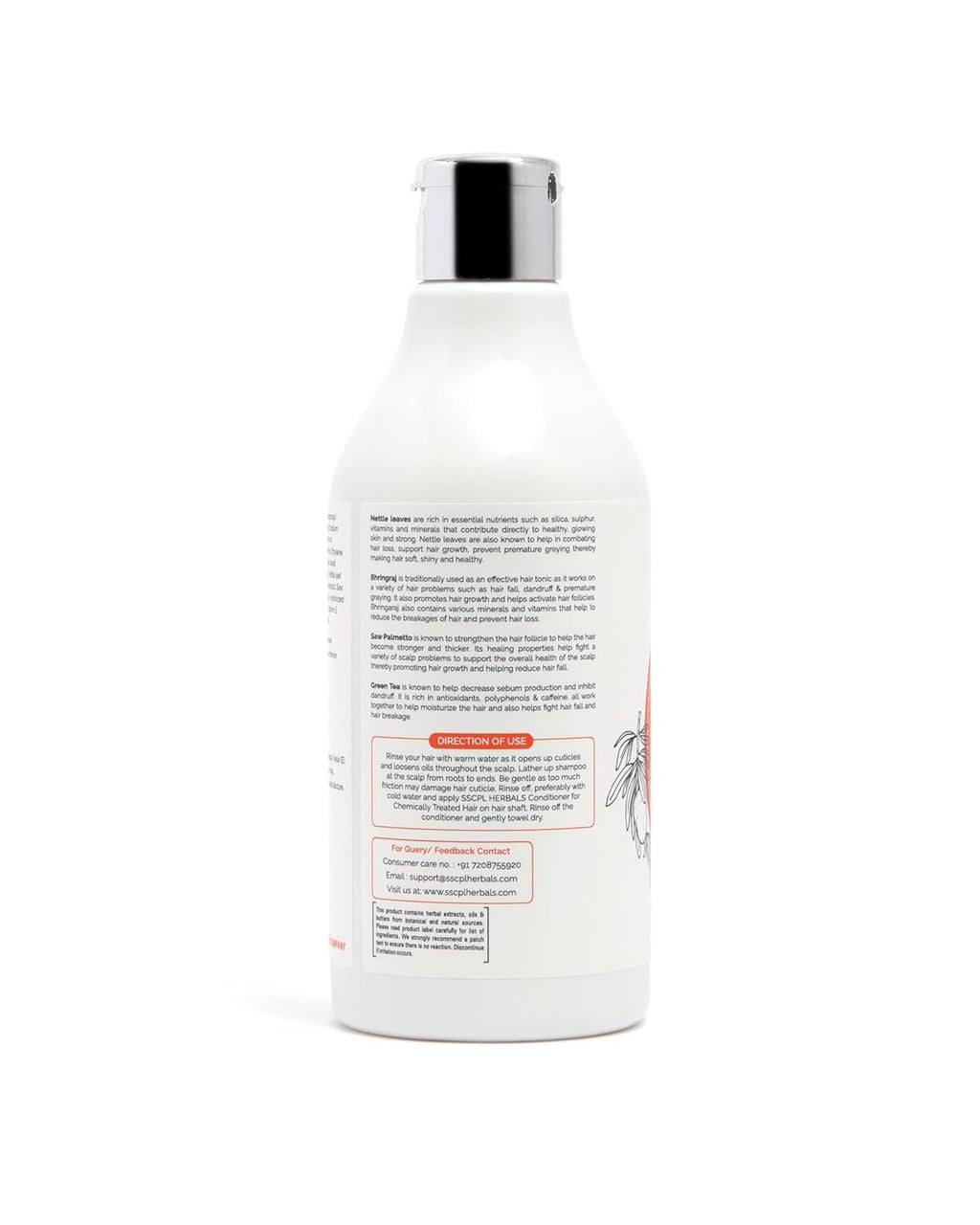 Sscpl Herbals Chemically Treated Hair Shampoo for Deep Conditioning - 200 gms (Pack of 2)