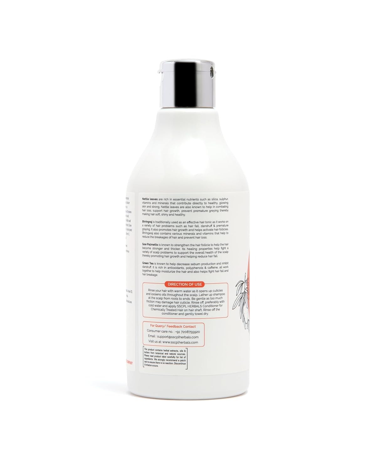 Sscpl Herbals Chemically Treated Hair Shampoo for Deep Conditioning - 200 gms (Pack of 2)