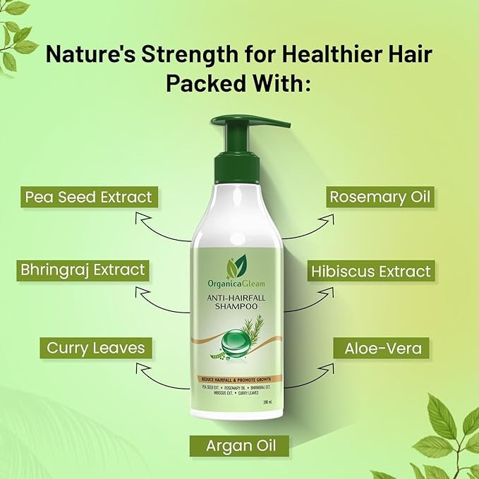 Organicagleam Anti Hairfall Shampoo - 300 ml
