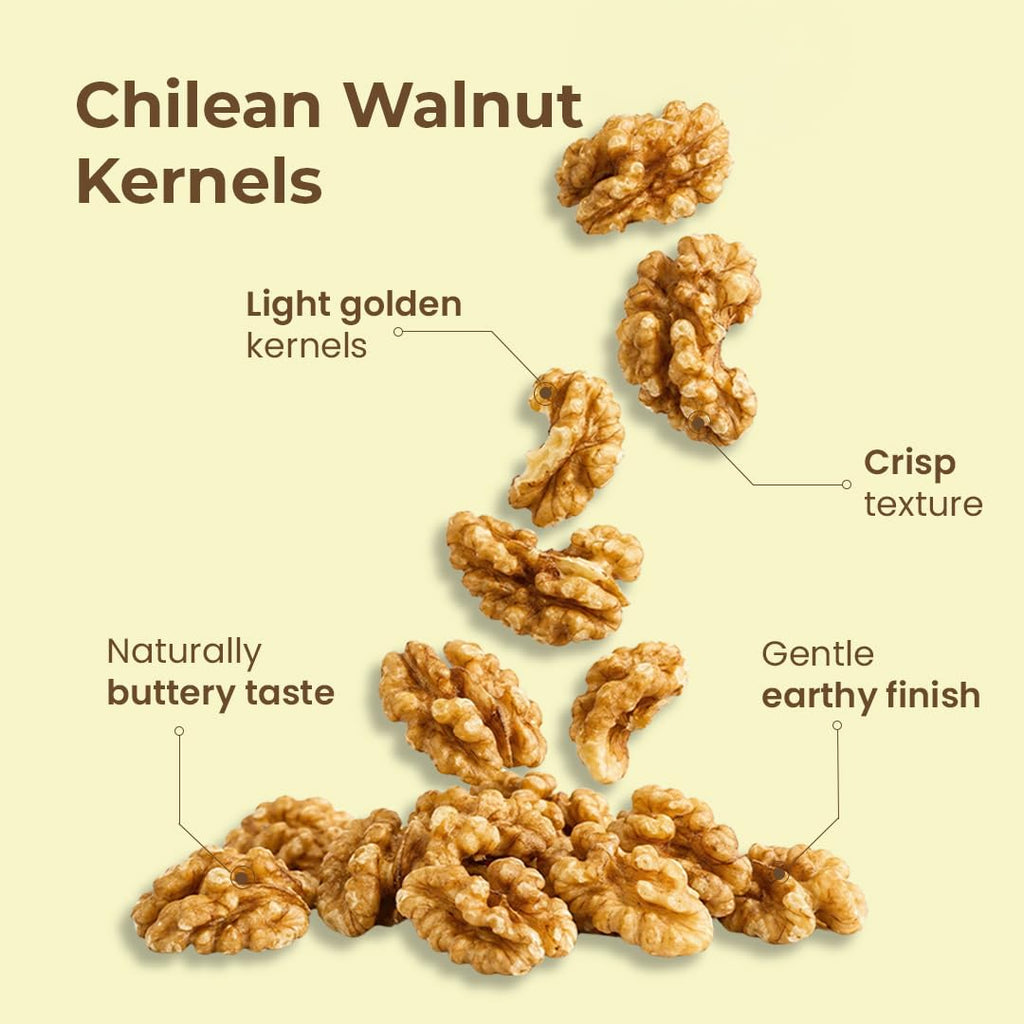 Bolas Walnut Kernels 200g | Akhrot Giri | Without Shell | Rich in Omega 3, Protein & Magnesium | Crunchy | Dry Fruits & Healthy Snack