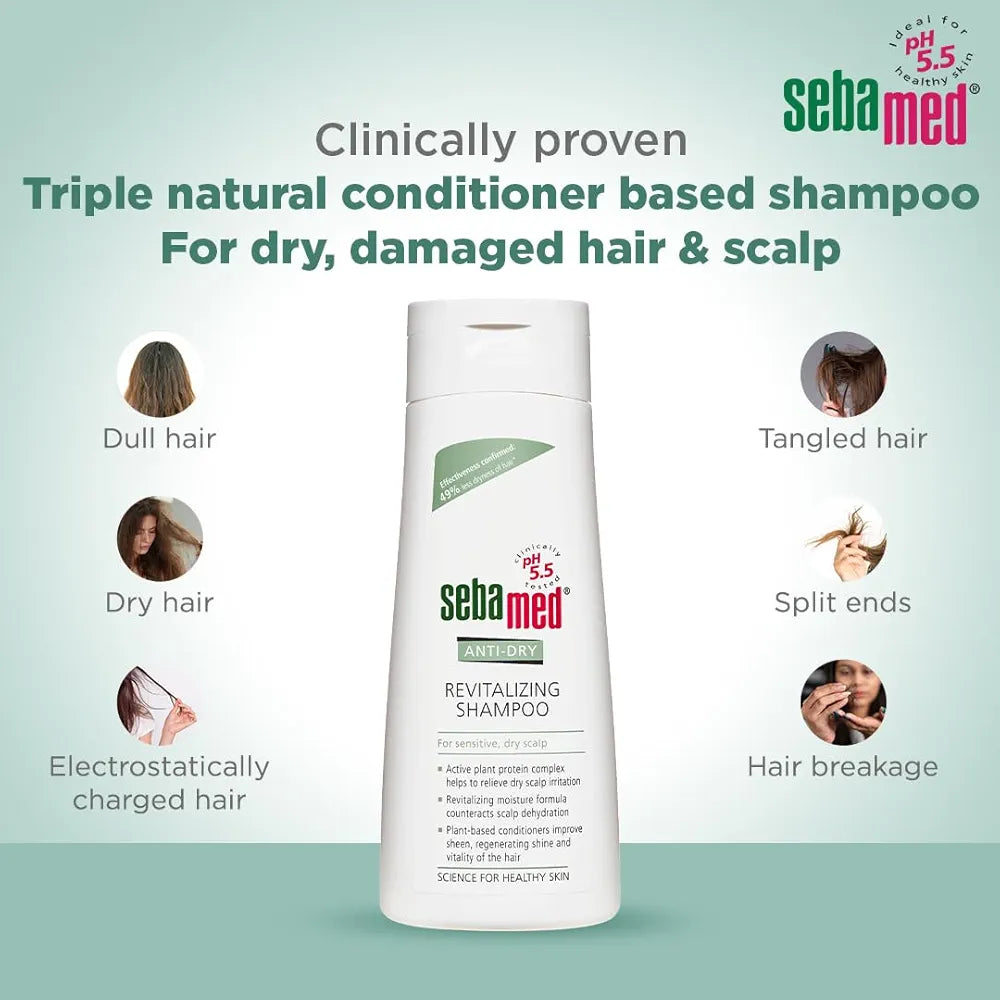 Sebamed Anti Dry Revitalizing Shampoo - 200 ml