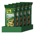 Tata Simply Better Punchy Pudina Style Cashews, 23g (Pack of 5), Rich in Protein, Party Snack, Delicious Kaju Nuts, Ready To Eat Snack, No Palm Oil, No Trans Fat
