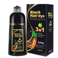 Hair Dye Shampoo | Black Hair Dye Shampoo 3 in 1 | Black hair Shampoo for Women & Men | 300ml (Pack 1)