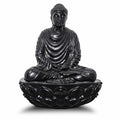 Jd Fresh 6 Inch Gautam Buddha Statue - Black