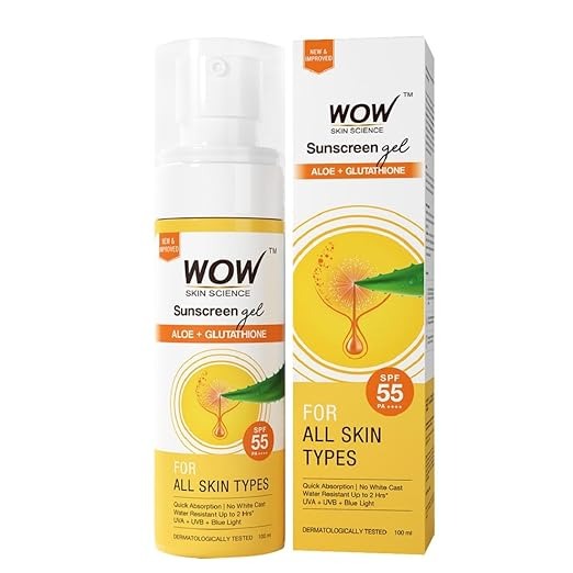 Wow Skin Science Sunscreen Matte Finish - SPF 55 PA++ - 100 ml