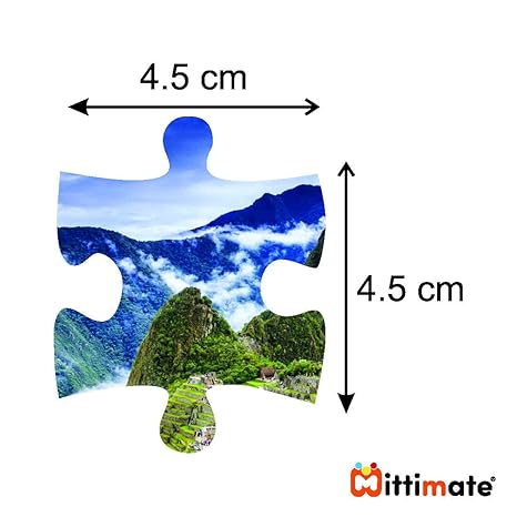 Mittimate Machu Picchu Jigsaw Puzzle Game for Kids Age 4 to 6 Old 36 Pieces Puzzle Toy