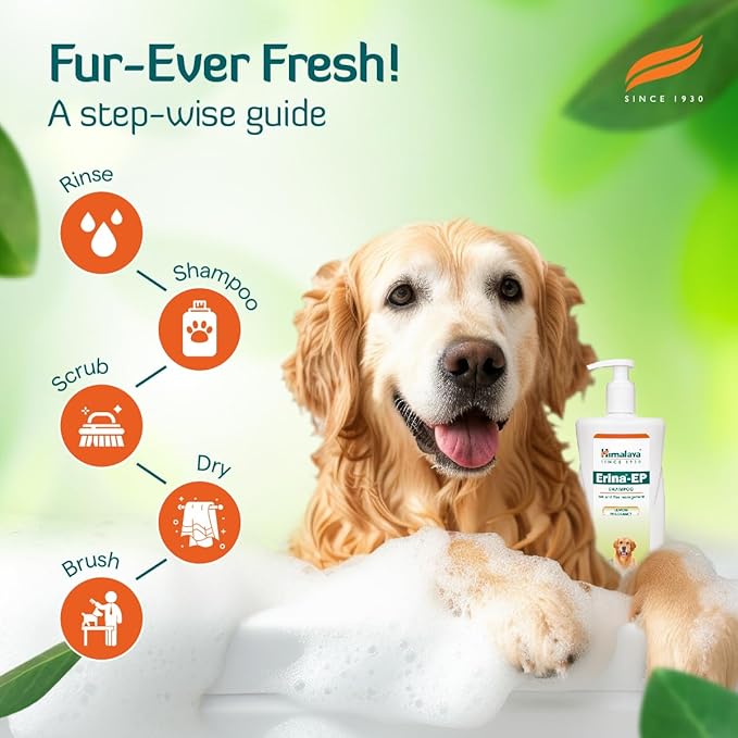 Himalaya Erina Ep Shampoo for Dogs and Cats | 200 Ml