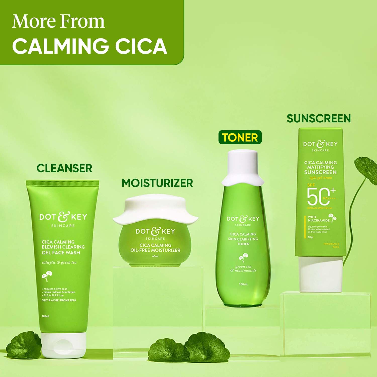 Dot & Key Cica Calming Skin Clarifying Toner -150 ml