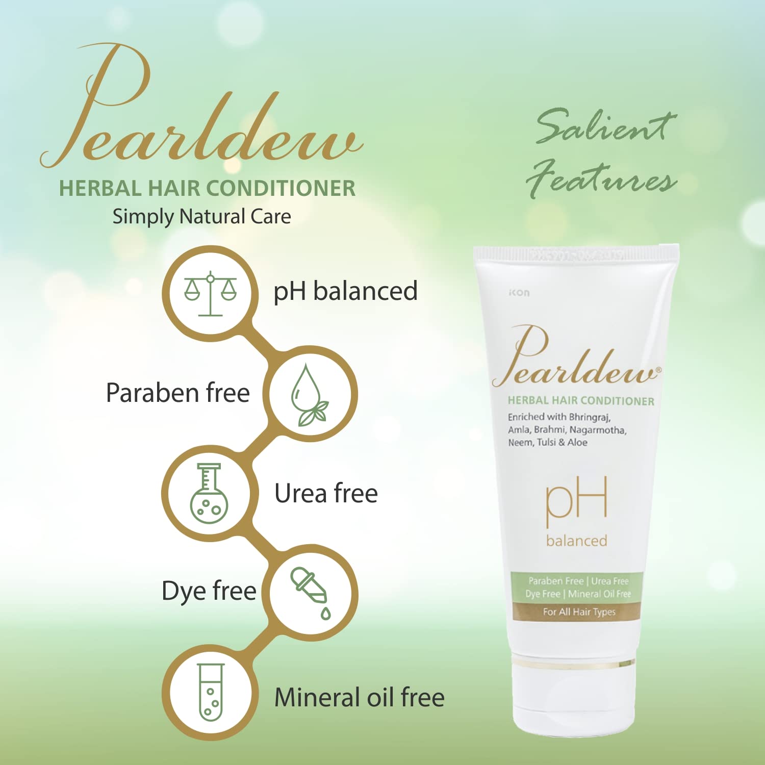 Pearldew Herbal Hair Conditioner - 100 Ml | Pack of 2