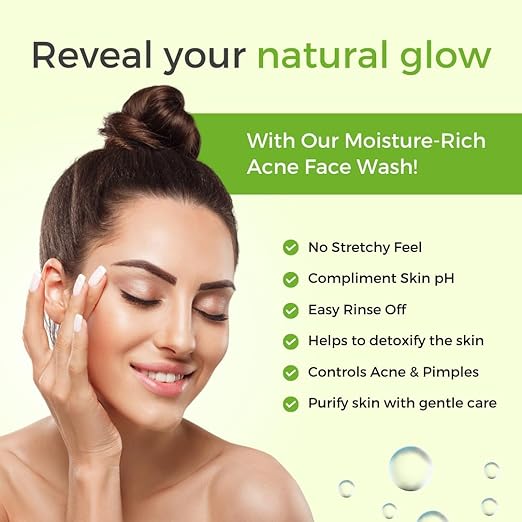 Prisa Organics Neem & Aloe Vera Purifying Face Wash - 100 ml