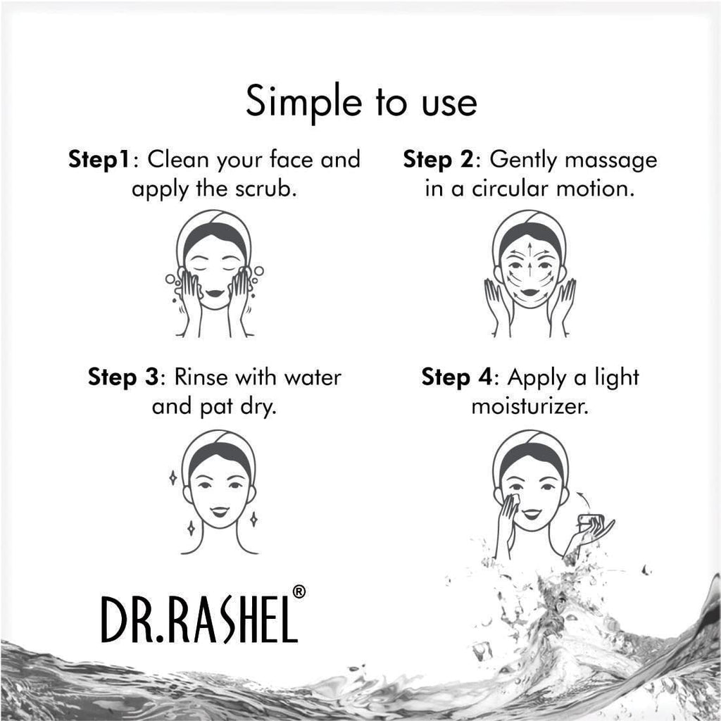 Dr.Rashel De-Tan Scrub For Face & Body - 380 ml