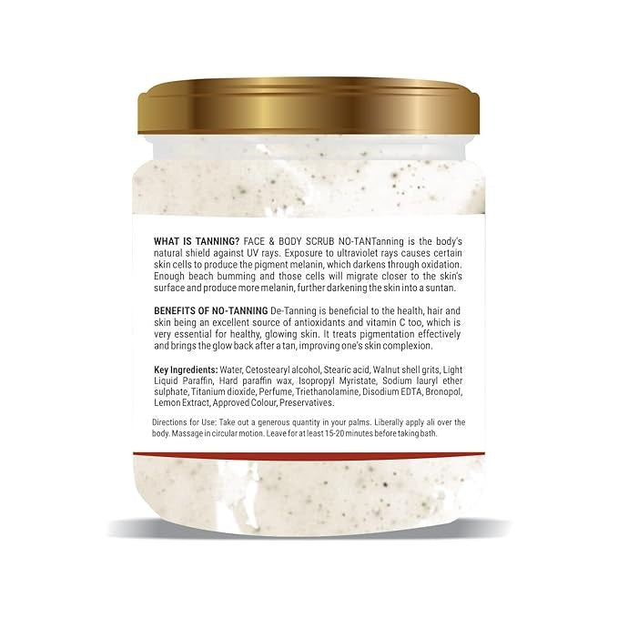 Vaidban Rupanajli Face & Body Scrub No-Tan - 50 gms