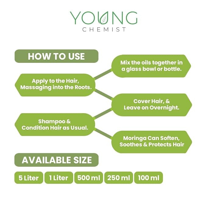 Young Chemist Pure Moringa Oil - 250 ml