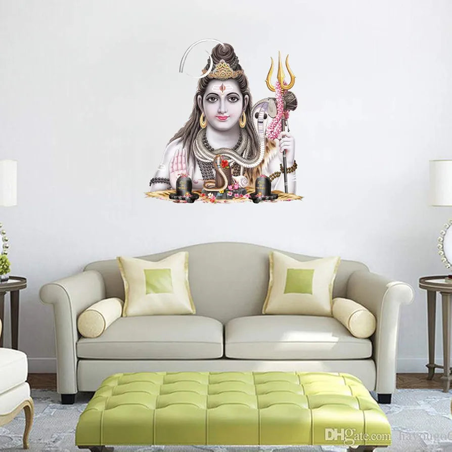Rangoli White Glossy Vinyl Wall Sticker Premium Self-Adhesive Waterproof Parent-6 Design-11