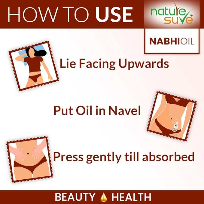 Nature Sure Belly Button Nabhi Oil - 40 ml