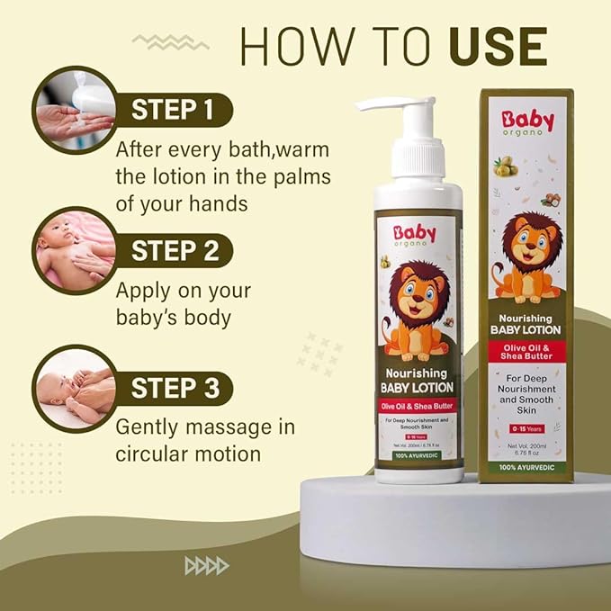 Babyorgano Nourishing Lotion - 200 ml