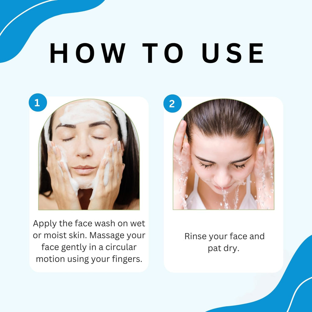 Aroma Treasures Muvit Face Wash | multivitamin face wash enriched with vitamin A, C, E, F, & B5, Vanilla Extract, Ylang Oil & Jasmine Oil | Suitable for all skin types - 100ml