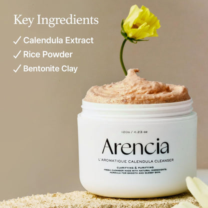 Arencia Calendula Rice Mochi Cleanser