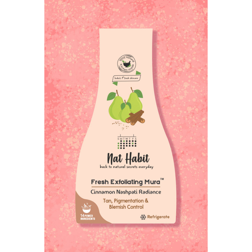 Nat Habit Cinnamon Nashpati Radiance Exfoliating Mura