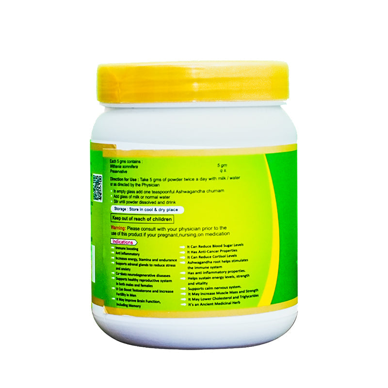 KBK Herbals Ashwagandha Churnam - 200 gms
