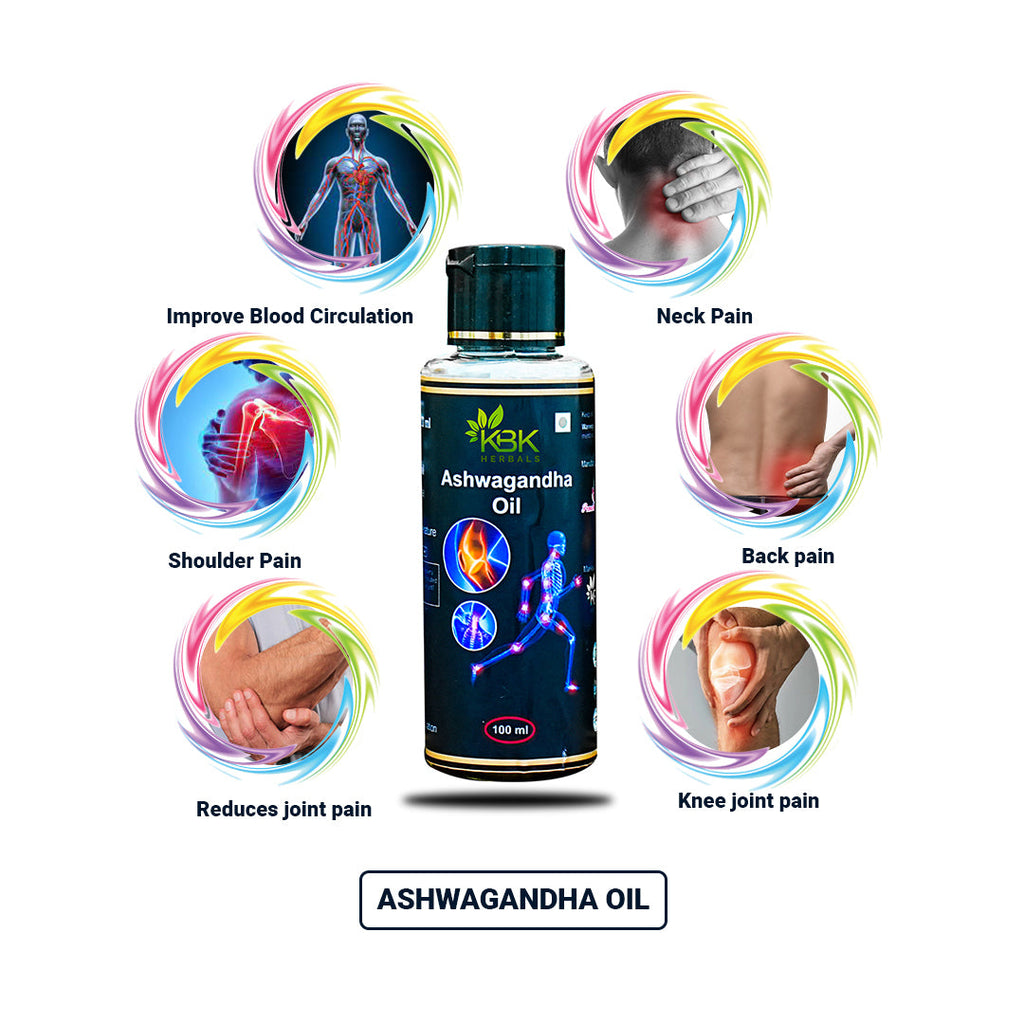 KBK Herbals Ashwagandha Oil - 100 ml