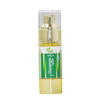 KBK Herbals Dasnga Tailam Penis Growth Oil Pure Ayurvedic and Natural - 30 ml