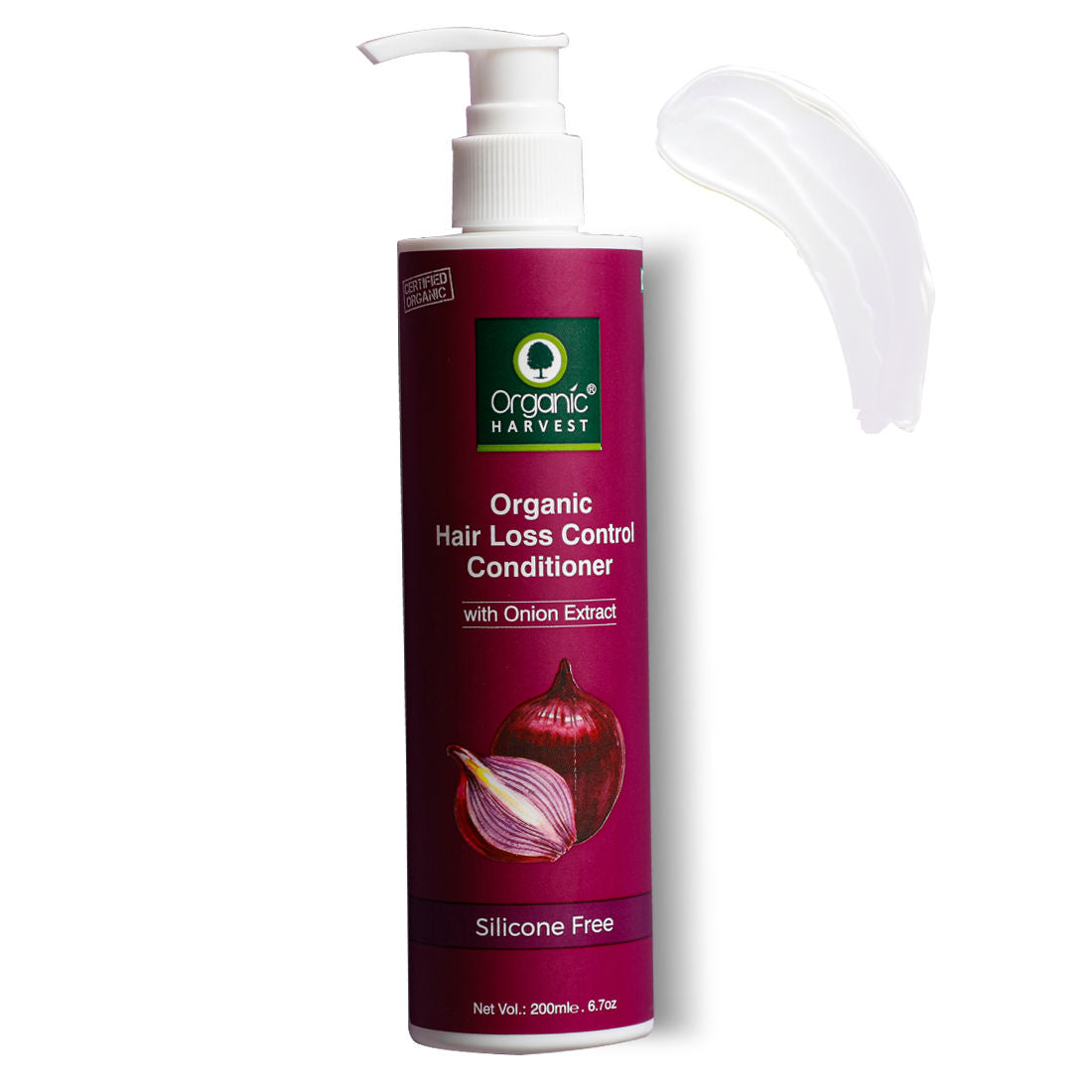 Organic Harvest Organic Hair Loss Control Conditioner With Onion Extract - 200 ml