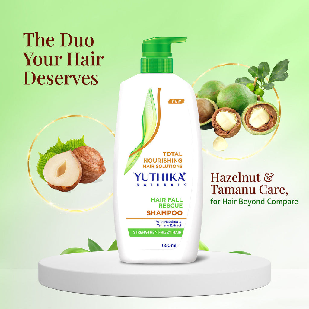 Yuthika Naturals Total Nourishing Hair Fall Rescue Shampoo