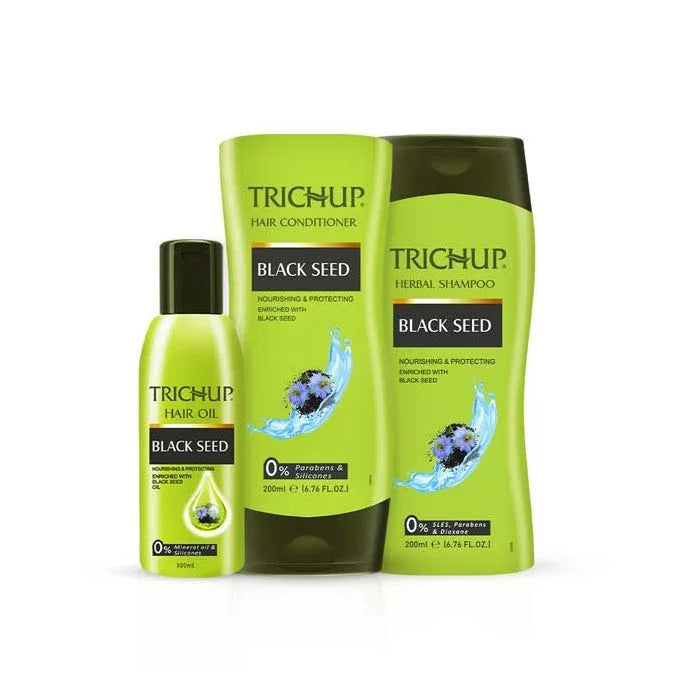 Trichup Black Seed Oil & Shampoo & Conditioner - 500 ml