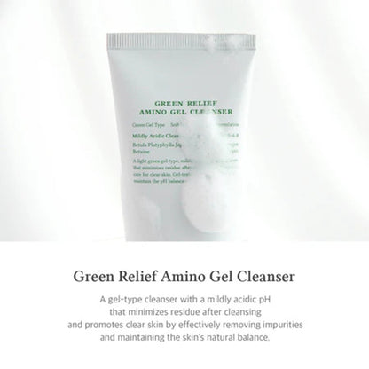 Dr.Althea Green Relief Amino Gel Cleanser: Gentle Soothing Face Wash for Irritated Skin
