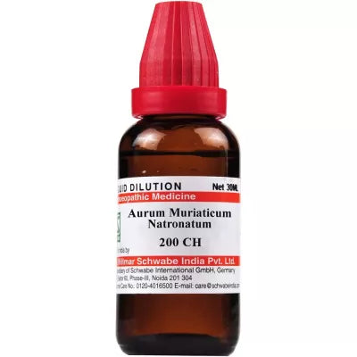 Dr. Willmar Schwabe India Aurum Muriaticum Natronatum Dilution