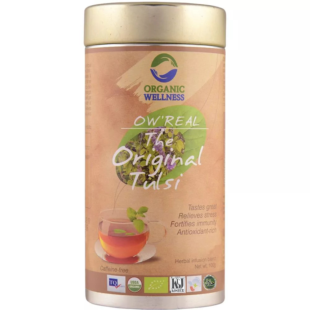 Organic Wellness The Original Tulsi - 100 gms Tin Pack