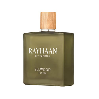 RAYHAAN Ellwood Eau de Parfum Spray for Men, Sophisticated Fragrance for the Modern Man