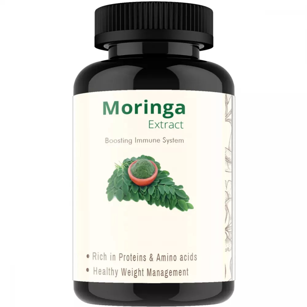 Vitaminhaat Moringa Extract Rich In Proteins 500 Mg Capsules - 75 caps