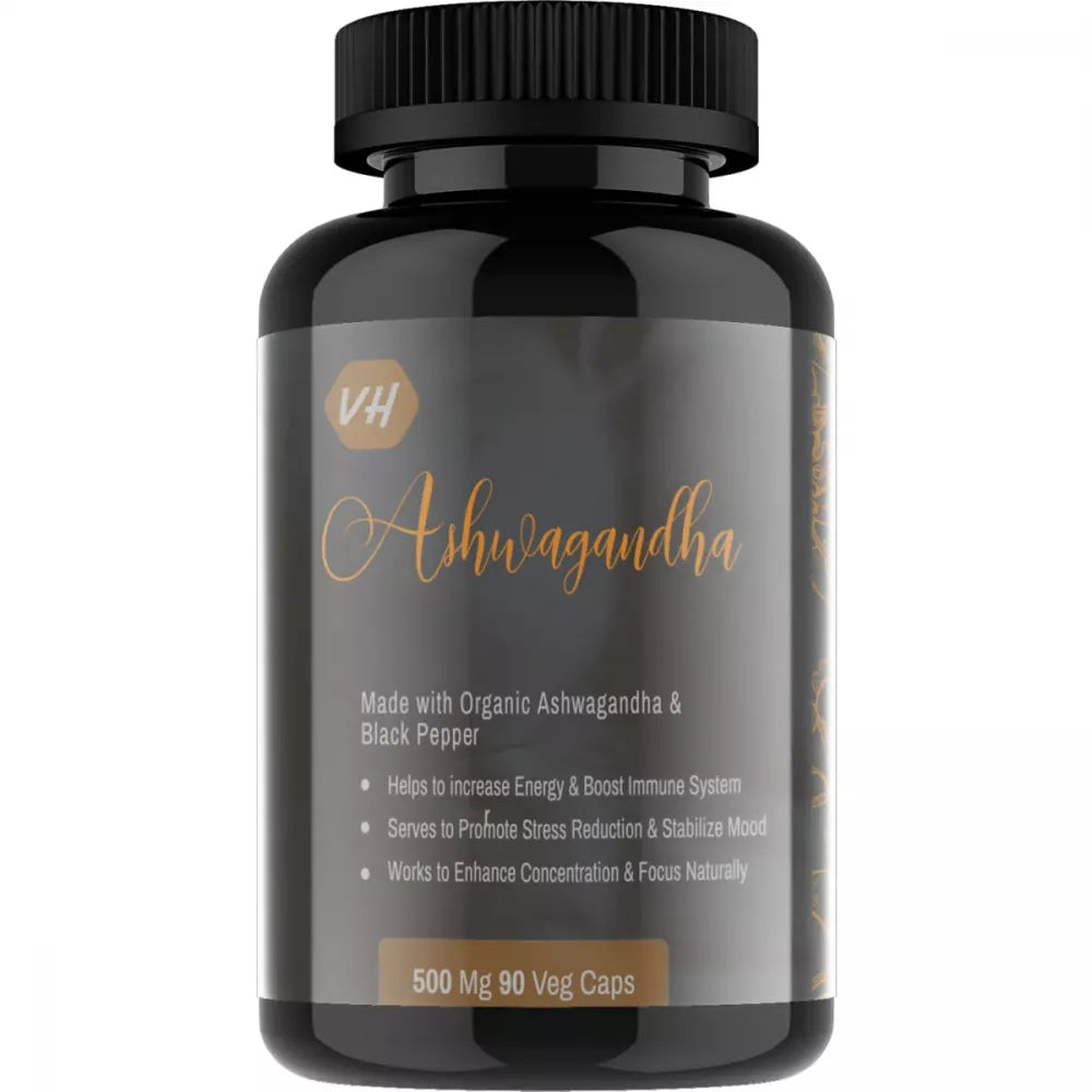 Vitaminhaat Ashwagandha Ext 5% HPLC 500 Mg Capsules - 90 caps