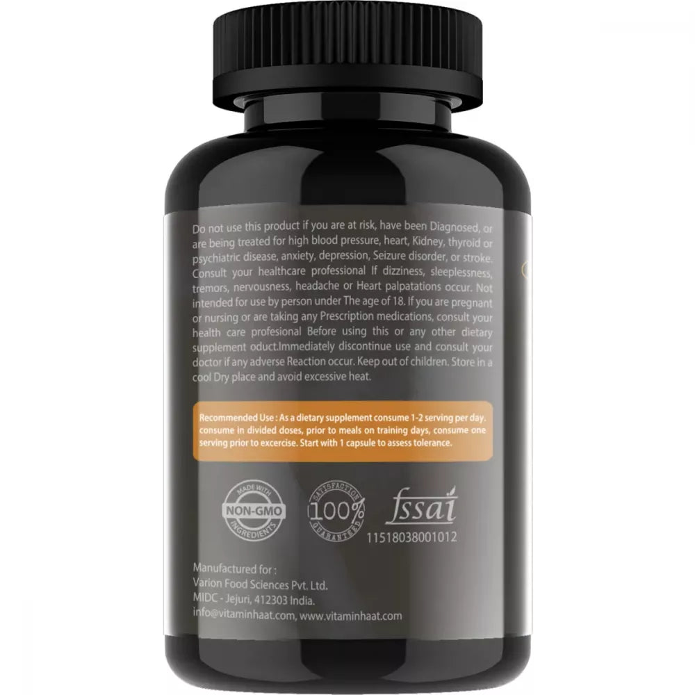 Vitaminhaat Ashwagandha Ext 5% HPLC 500 Mg Capsules - 90 caps