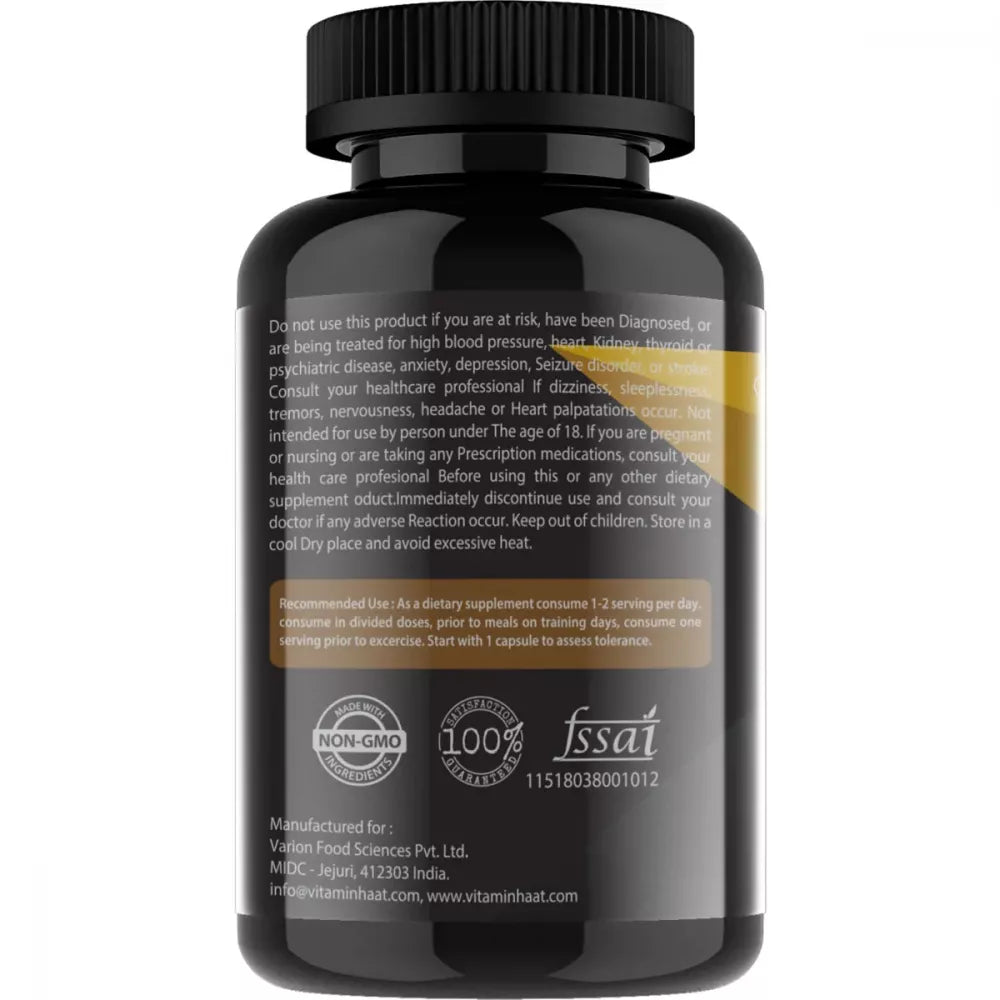 Vitaminhaat Ashwagandha Ext 10% HPLC 500 Mg Capsules - 90 caps